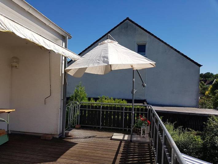 Ferienwohnung für 4 Personen, mit Balkon und Terrasse sowie Garten und Ausblick in Osnabrück - 3