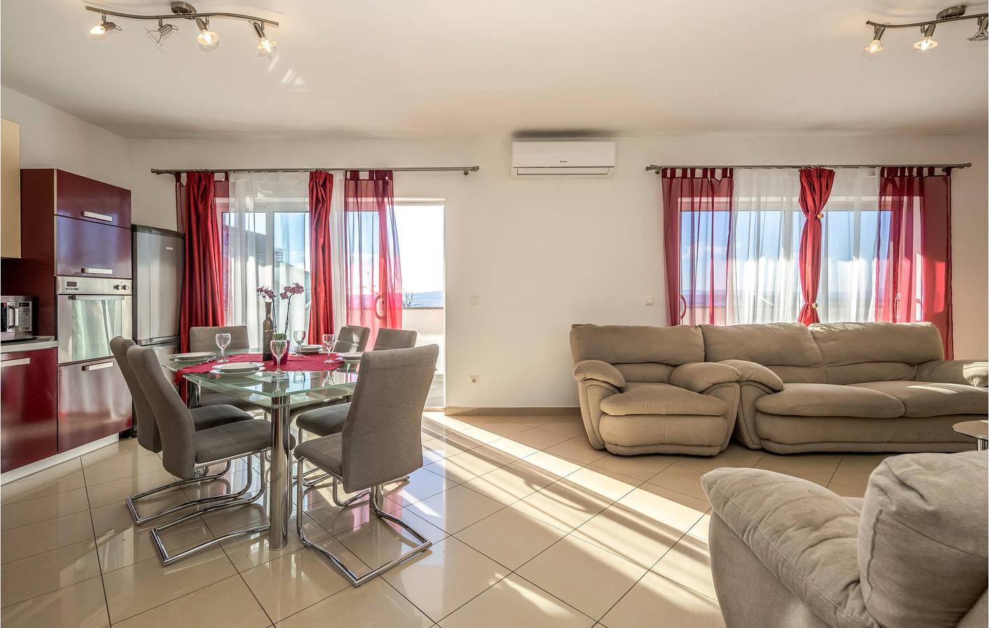 Ganze Ferienwohnung, Ferienwohnung für 6 Personen mit Terrasse in Crikvenica, Primorje-Gorski Kotar
