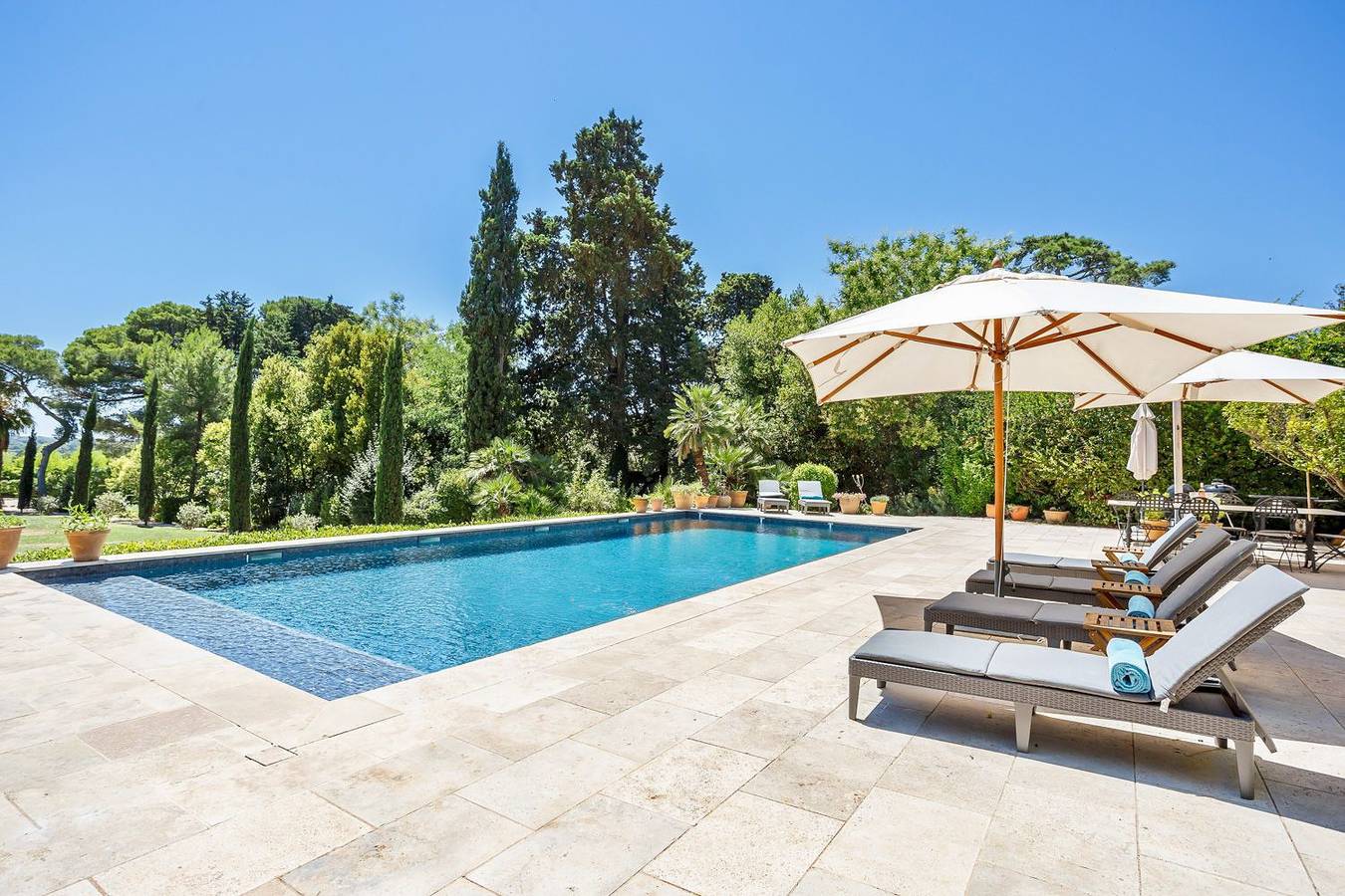 Domaine de la Garrigue in Florensac, Mittelmeerküste (Frankreich)