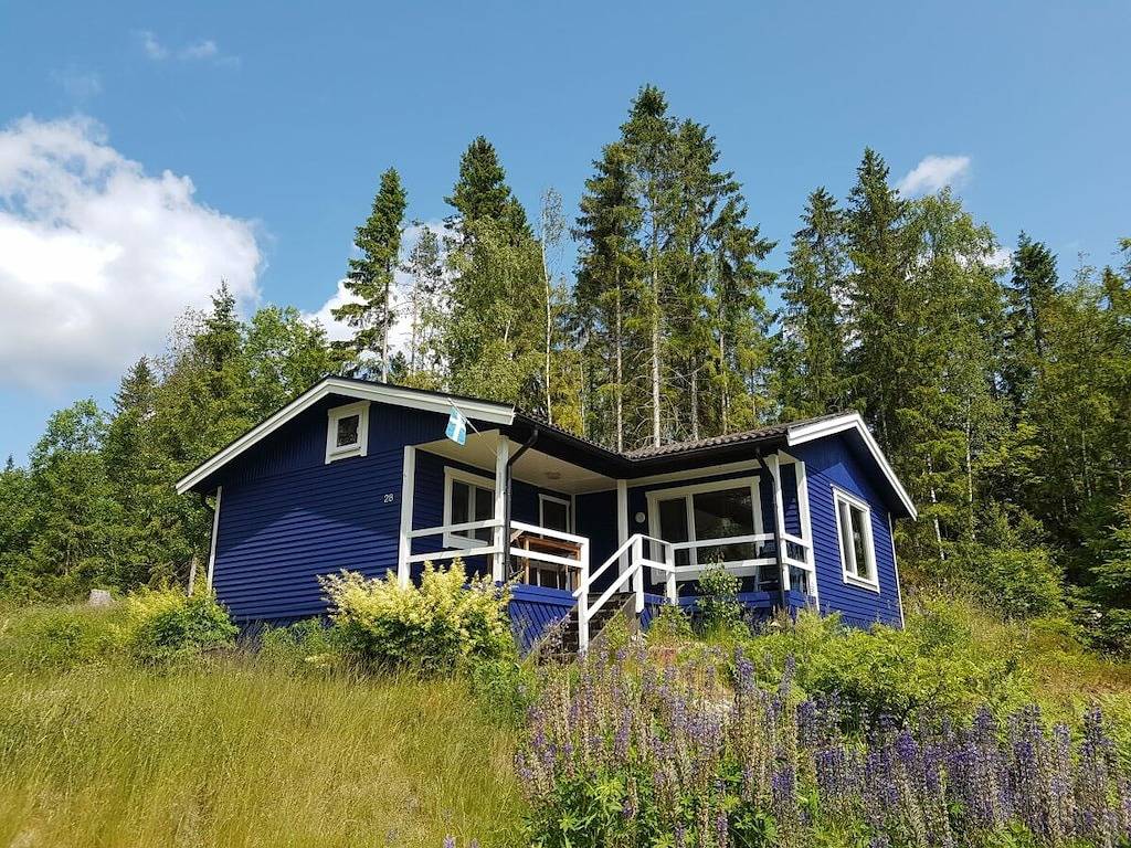 Ferienhaus in Undenäs mit Schwimmbecken in Unden