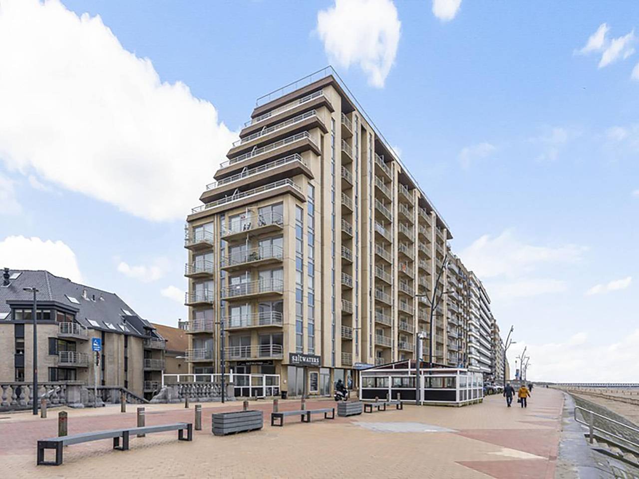 Geheel appartement, Ocean Suites 2 slaapkamers op verdieping 8 in Blankenberge, Belgische Kust