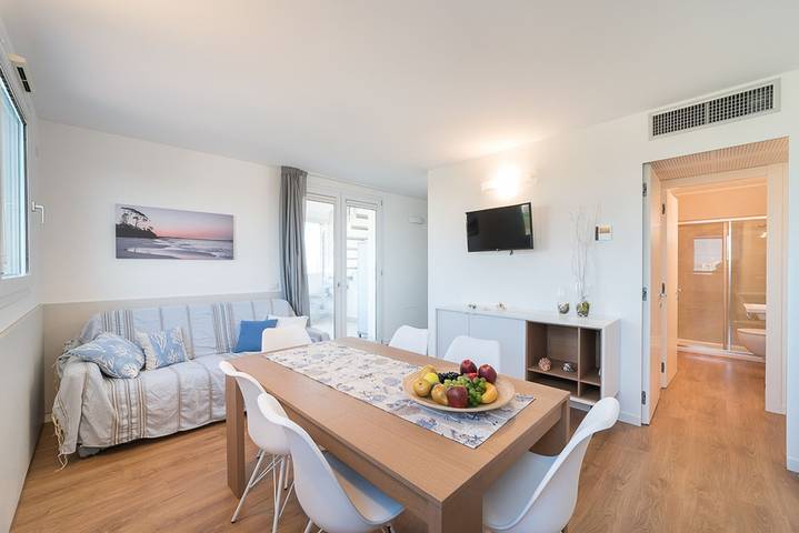 Ferienwohnung für 6 Personen, mit Balkon/Terrasse und Meerblick, mit Haustier in Lignano Sabbiadoro - 3