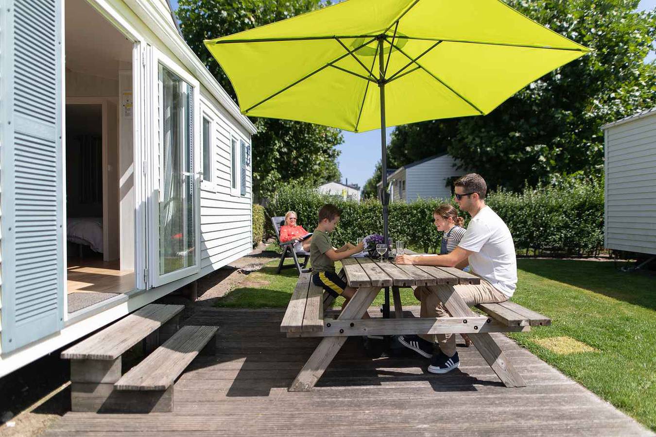 Vakantiepark Klein Strand - Comfort Chalet 4p H in Jabbeke, West-Vlaanderen