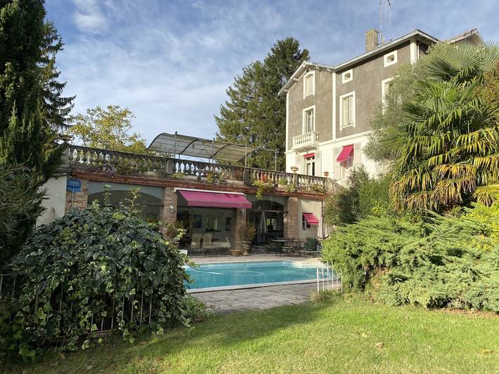 Maison de vacances pour 8 personnes, avec jardin ainsi que piscine et terrasse