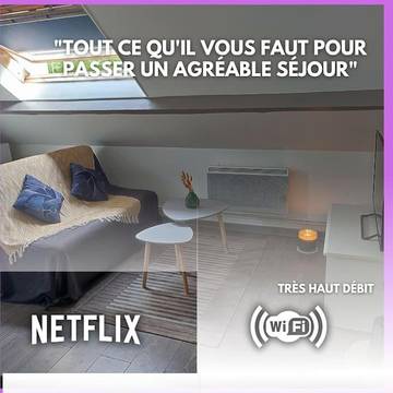 Gîte pour 4 personnes, avec vue à Pierrefonds