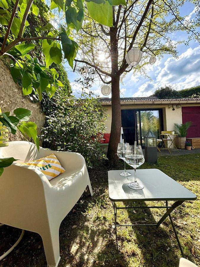 Appartement de vacances pour 2 personnes, avec jardin et vue