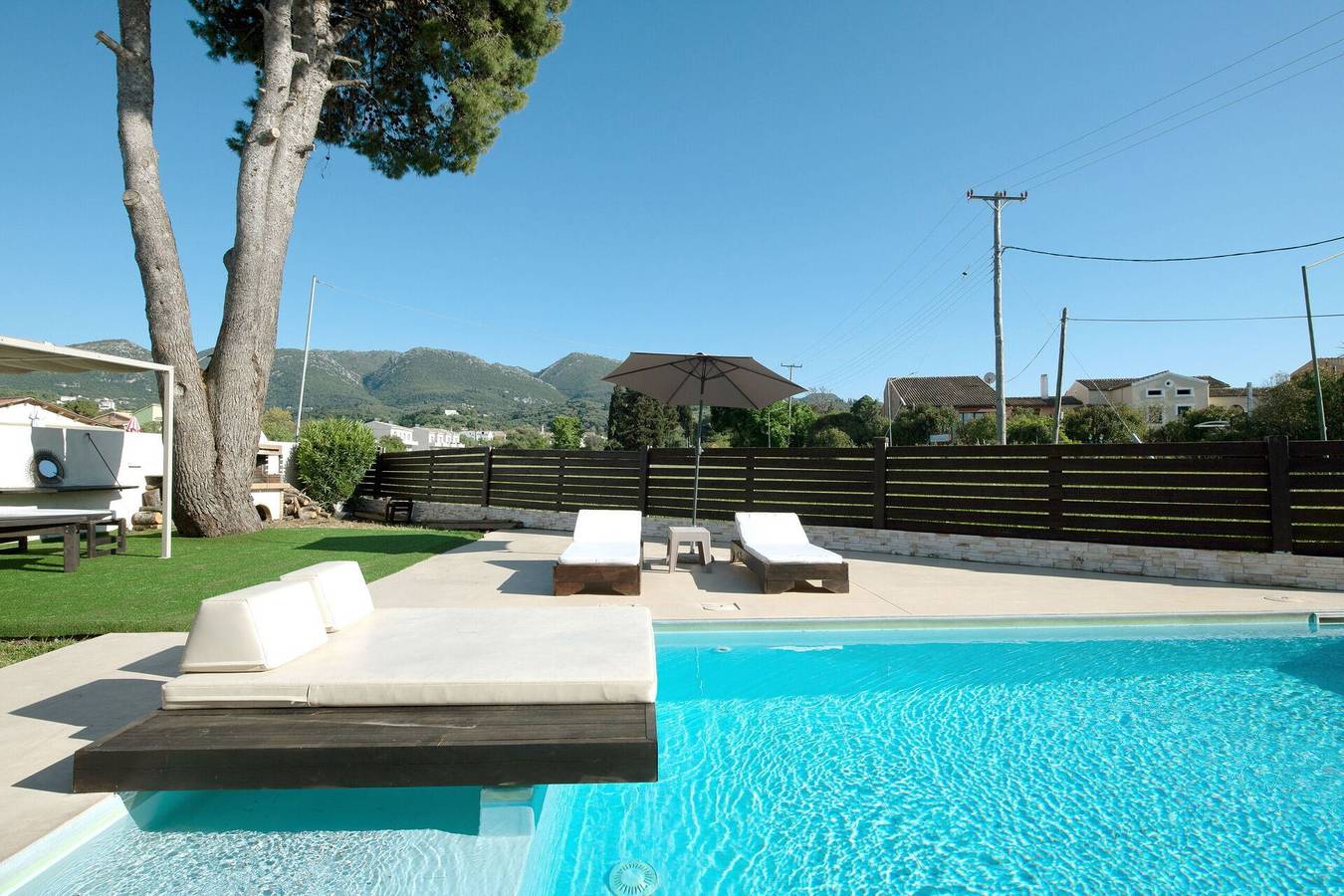 Villa für 5 Personen mit Pool in Acharavi, Korfu