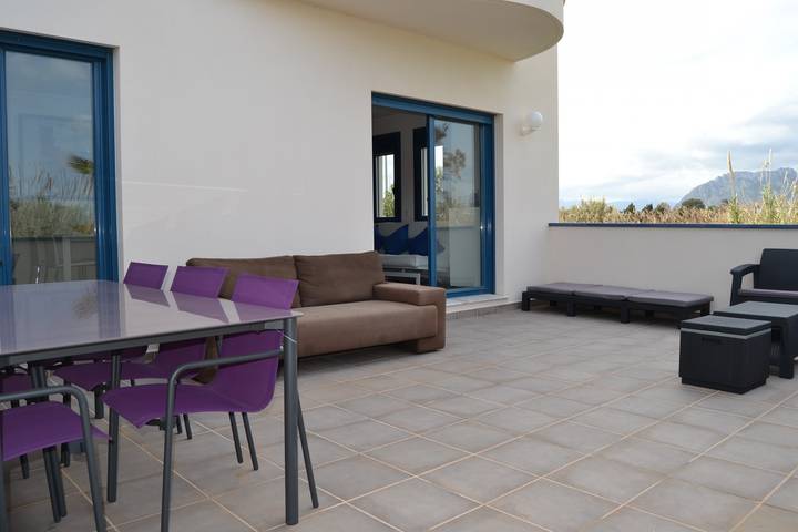 Apartamento entero, Apartamento de vacaciones para 6 personas con piscina para niños in El Palmar, Costa Blanca