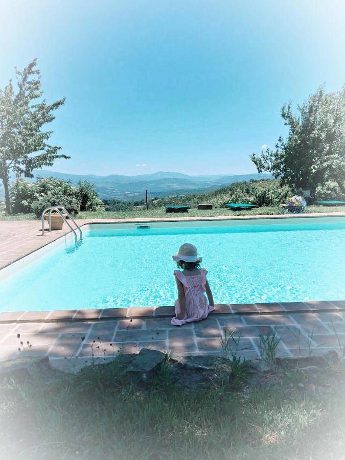 Maison d’hôte pour 3 personnes, avec piscine ainsi que jardin et vue à Gubbio - 2