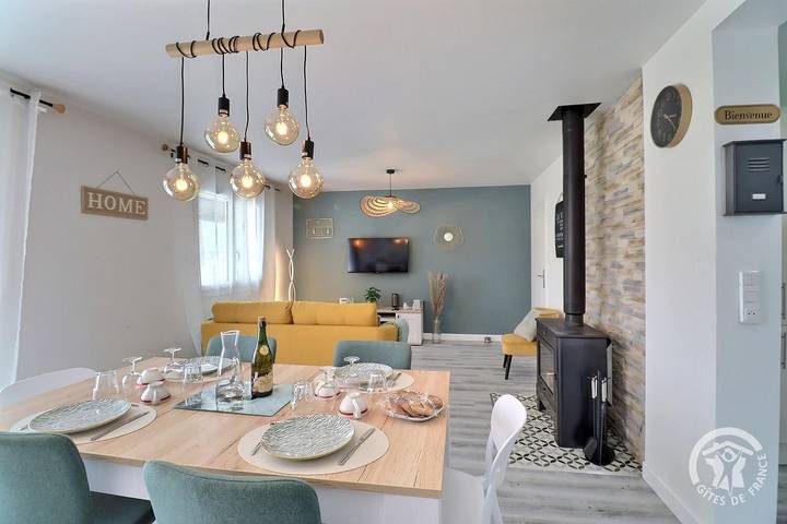 Gîte pour 4 personnes, avec terrasse et jardin à Guignen - 3