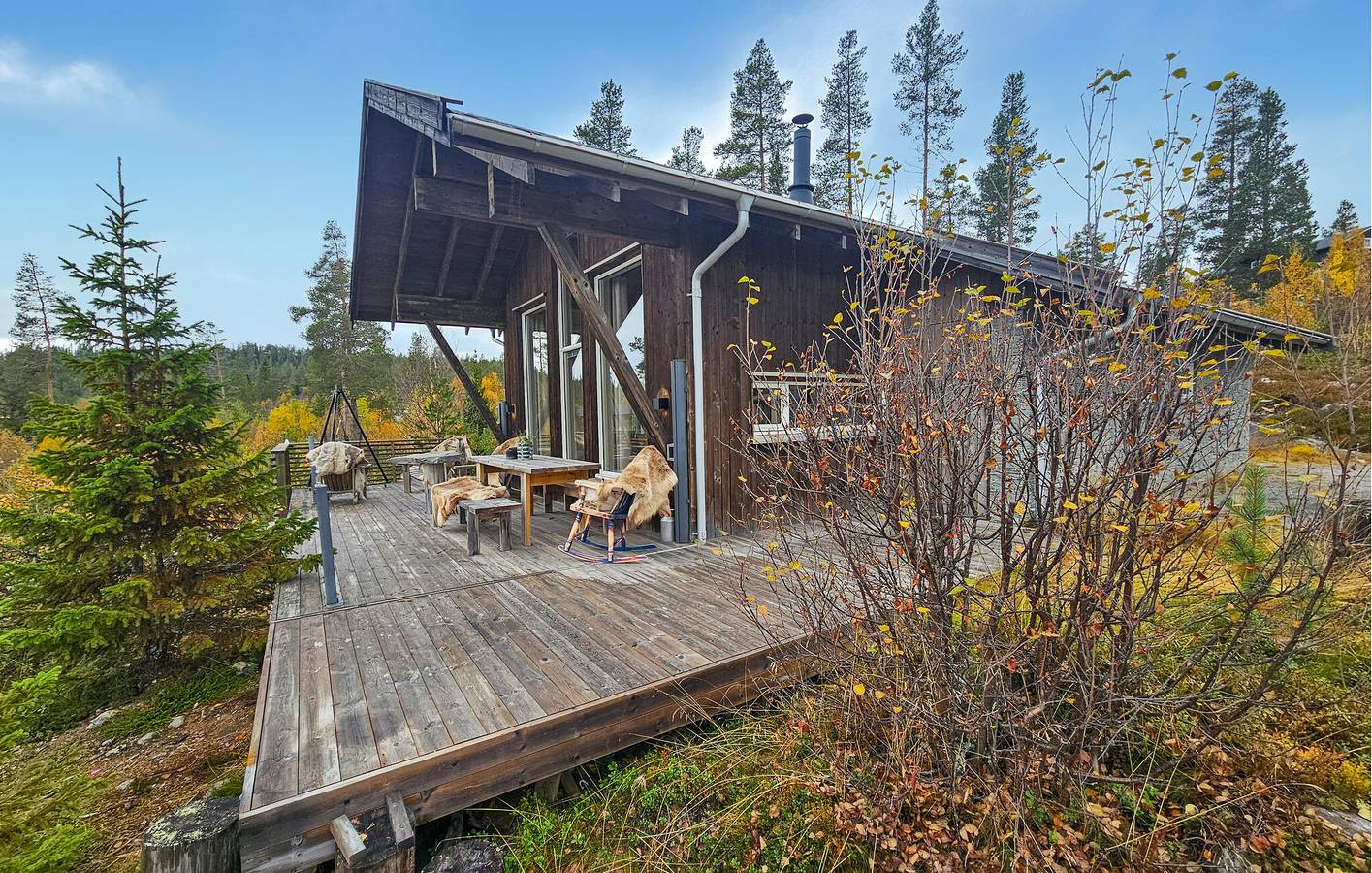 Ferienhaus für 13 Personen mit Sauna in Tinn