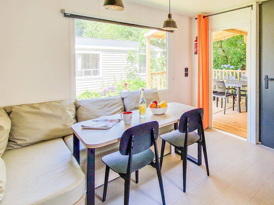 Camping L'Orée Du Bois - Mobilhome 6 personas - 2 habitaciones Evasión - Tv in Hourtin, Parque natural regional del Médoc