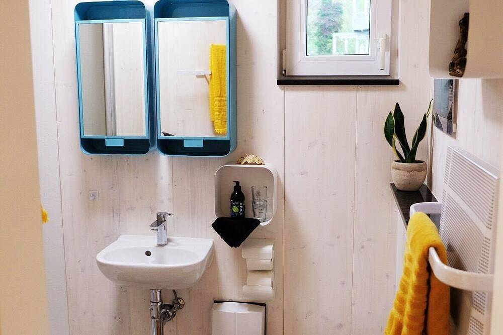 Tiny Haus im Grünen in Bergatreute, Region Bodensee-Oberschwaben
