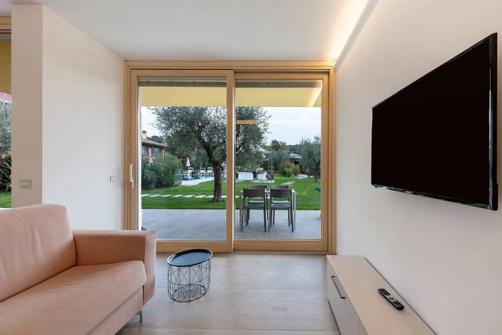Ferienwohnung für 6 Personen, mit Balkon und Garten in Bardolino - 4