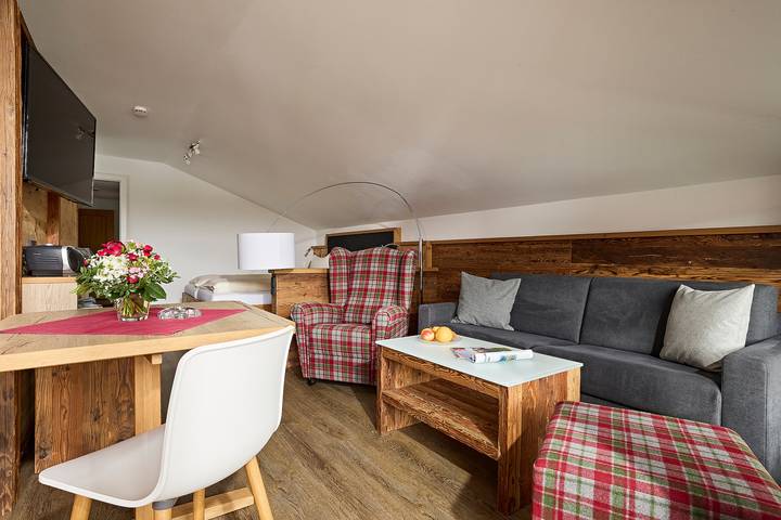 Pension für 2 Personen, mit Ausblick und Sauna sowie Balkon und Garten in Oberstdorf - 2