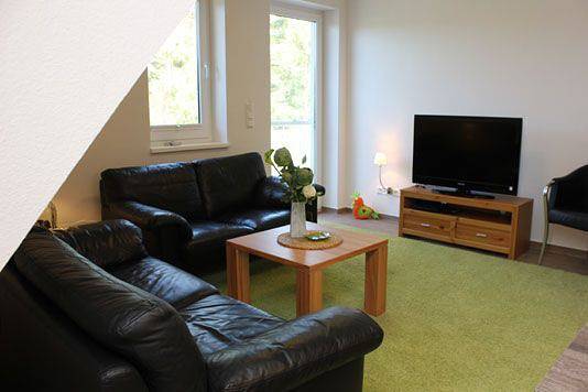 Ganze Wohnung, Ferienwohnung mit Balkon in strandnaher Lage hinter dem Deich in Dierhagen Strand, Dierhagen