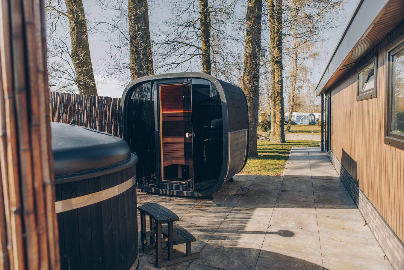De Leughte — Ridderstede met Hottub & Sauna | 6 personen in Renswoude, Provincie Utrecht