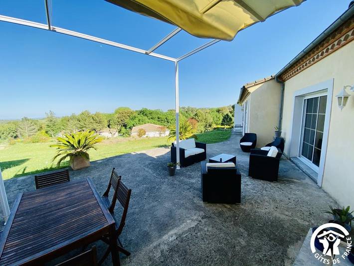 Gîte pour 4 personnes, avec jacuzzi et sauna ainsi que piscine et jardin à Carcassonne - 3