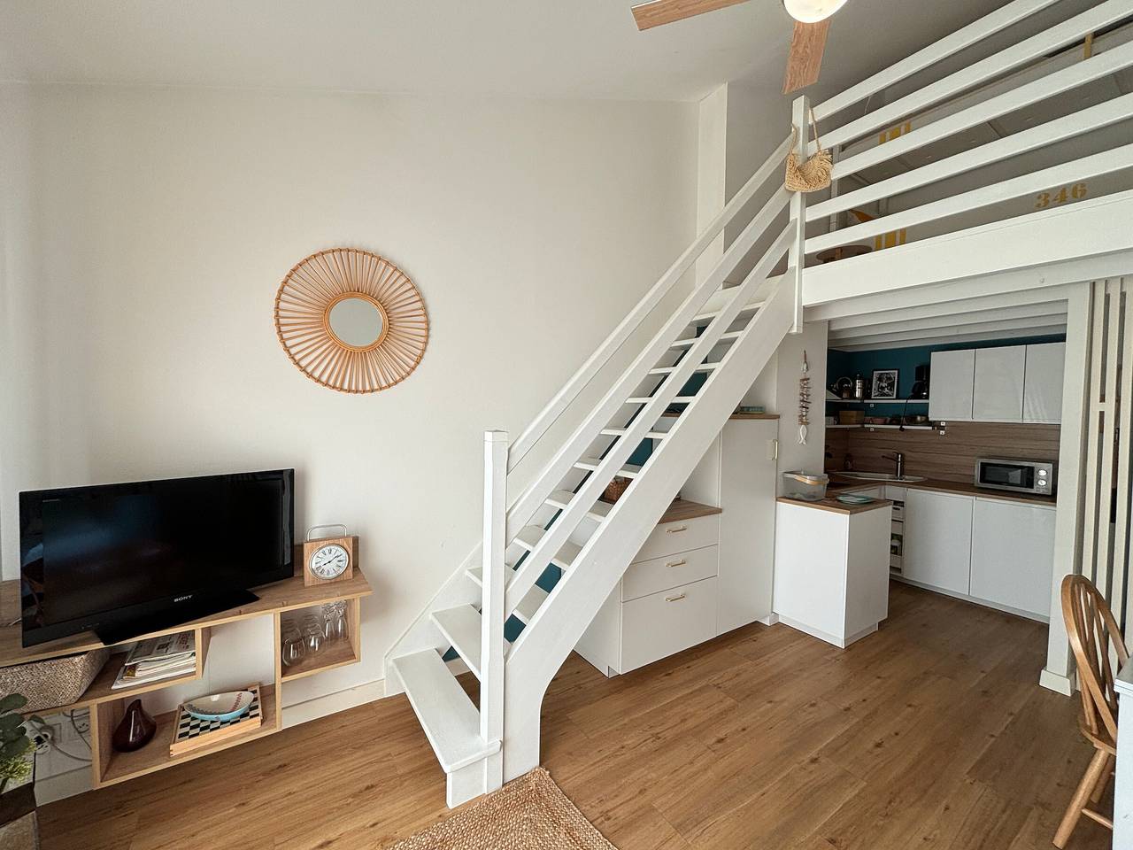 Ganze Wohnung, Wohnung für 6 Pers am Hafen mit privatem Parkplatz in Les Sables-d'Olonne, Loire-Tal