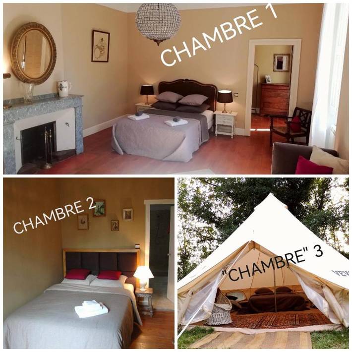 Chambre d’hôte pour 8 personnes, avec piscine ainsi que jardin et vue dans le Tarn - 2