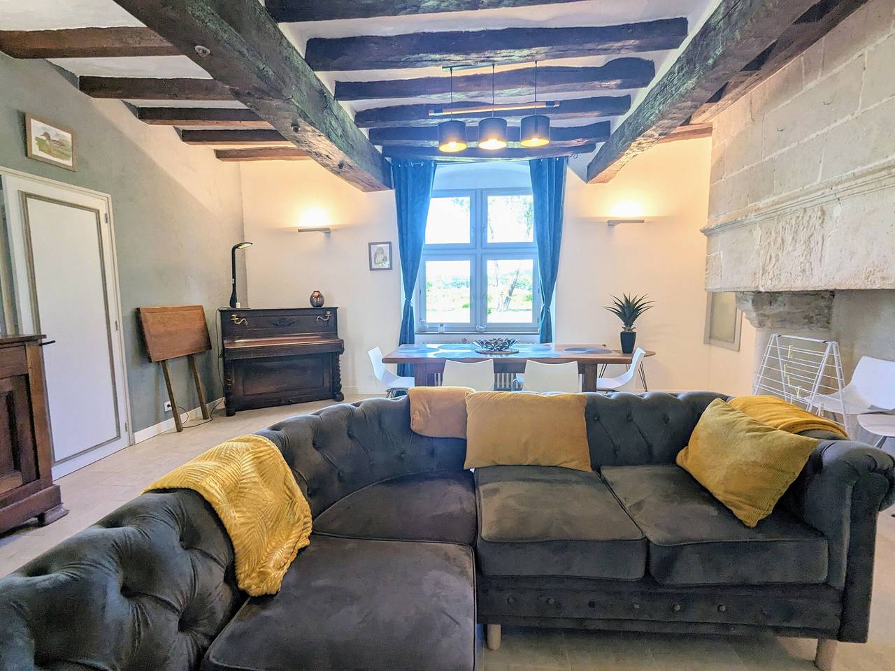 Charmante maison historique rénovée avec terrasse, près des grands étangs de Brenne in Douadic, Le Blanc und Umgebung