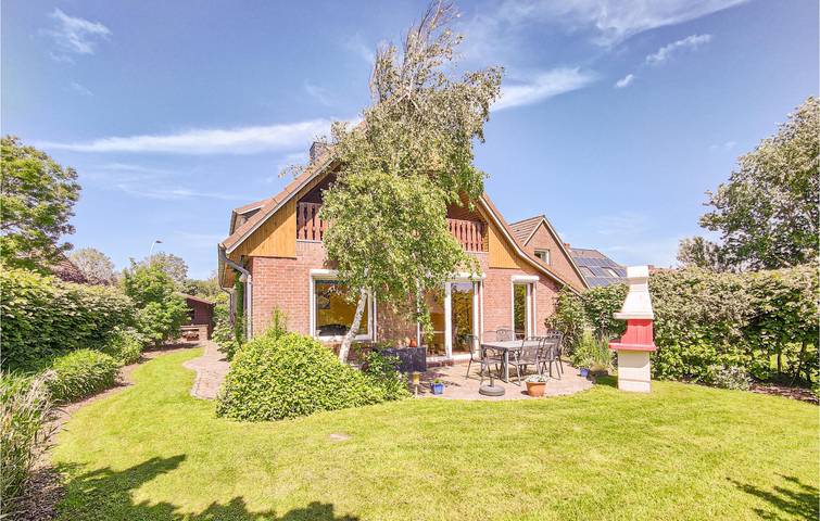 Garten-Appartement in der Nähe von Strand & Essen, Parkplatz & WiFi in Dagebüll, Nordfriesland