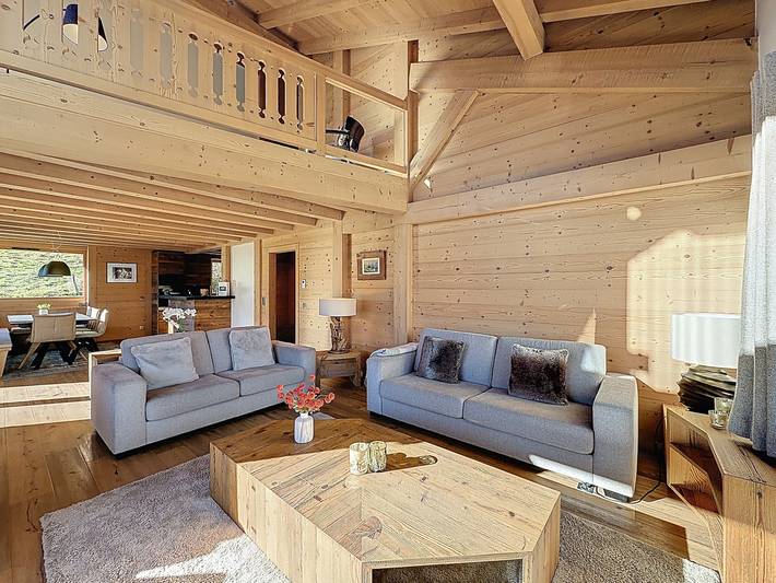 Gîte pour 6 personnes, avec jardin et balcon dans Office De Tourisme De Combloux - 3