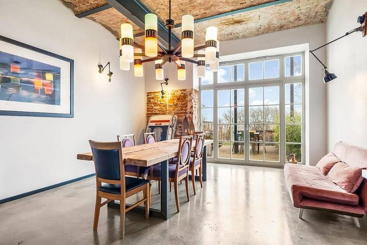 Ferienwohnung für 4 Personen, mit Balkon und Terrasse sowie Garten und Ausblick