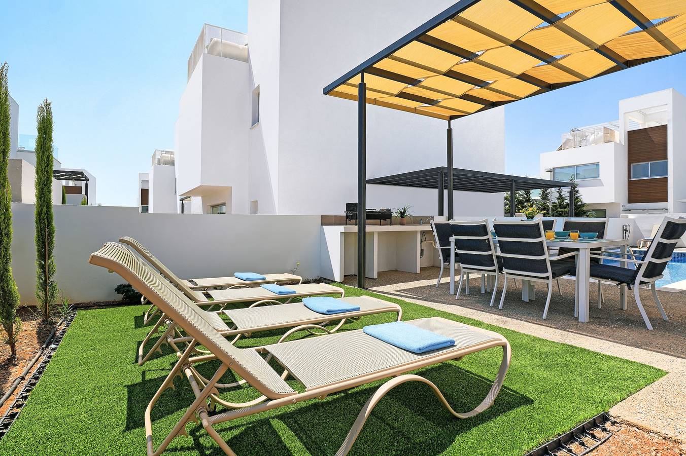 Villa für 8 Personen mit Pool in Ayia Napa, Südzypern