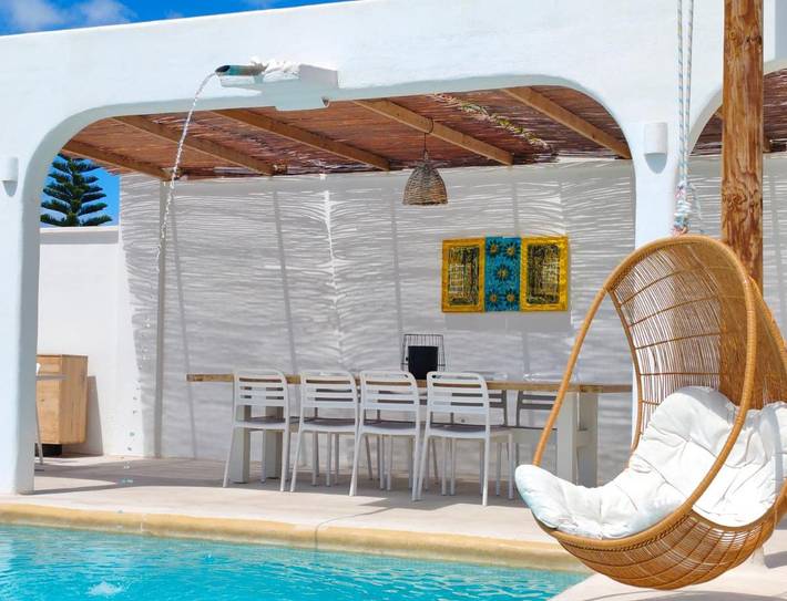 Casa rural para 16 personas, con jardín además de piscina y vistas en Santiago del Teide - 4