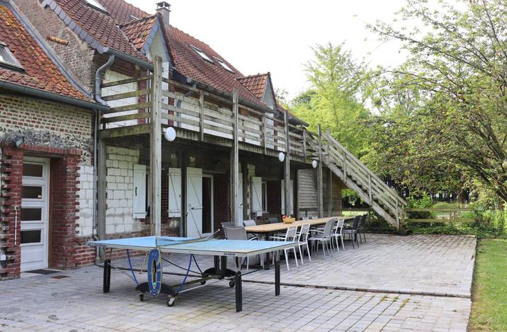 Gîte pour 15 personnes, avec balcon ainsi que sauna et jardin à Bernay-en-Ponthieu - 3