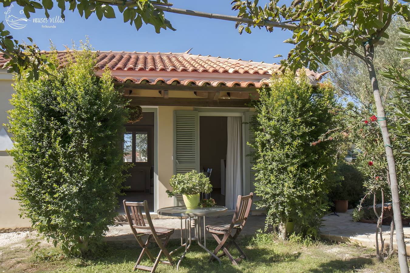 Ferienhaus 'No 5 Holiday Home' mit Meerblick, Wlan und Klimaanlage in Finikounda, Messenien