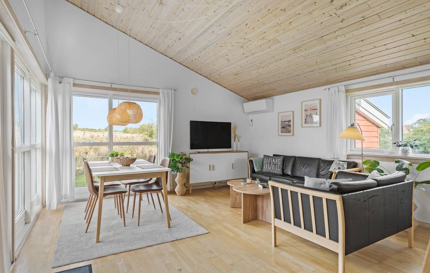 Feriehus for 6 personer med terrasse in Rø, Gudhjem