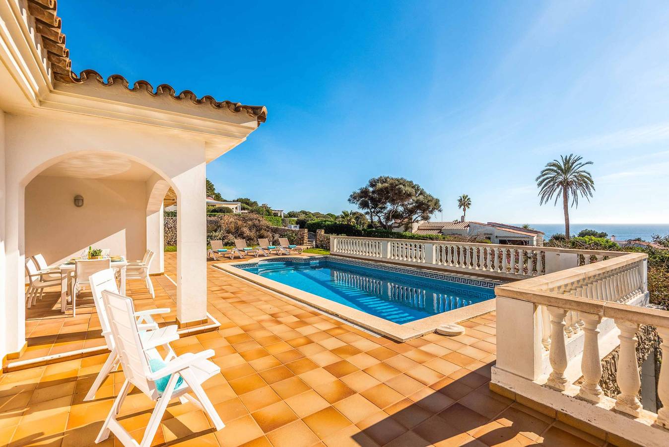 Chalet para 7 personas con jardín in Binibeca, Sant Lluís