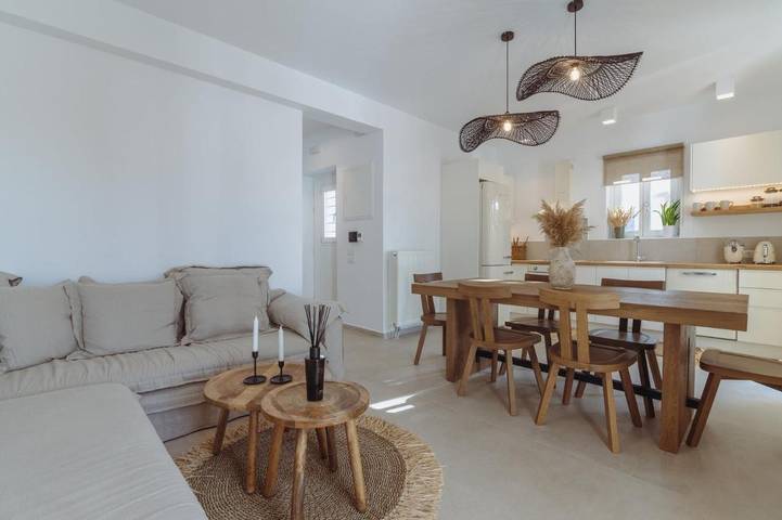 Villa pour 9 personnes, avec jardin et piscine dans Antiparos