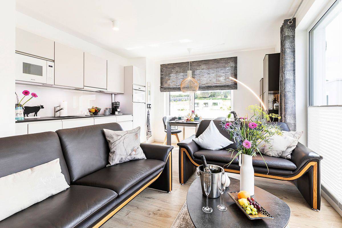 Ganze Wohnung, Revier Albatros - Villa am Schloss Ranzow | Penthouse Fräulein Ava in Lohme, Nationalpark Jasmund
