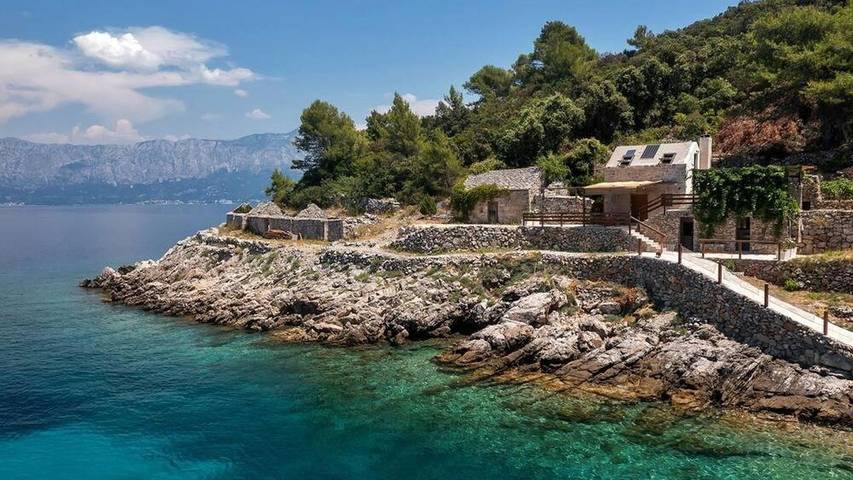 Ferienhaus für 2 Personen, mit Terrasse auf Hvar