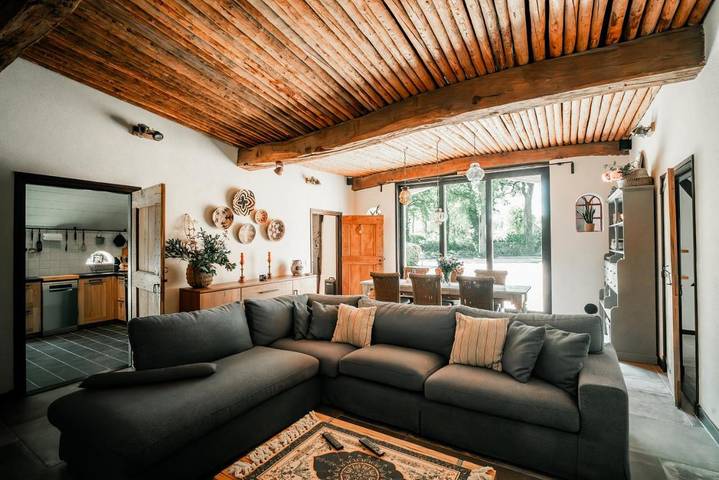Appartement de vacances pour 2 personnes, avec sauna ainsi que jardin et vue