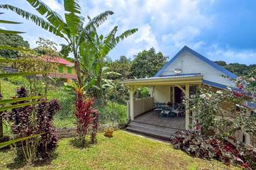 Gîte pour 3 personnes, avec terrasse et jardin à Gros Morne (homonymie)