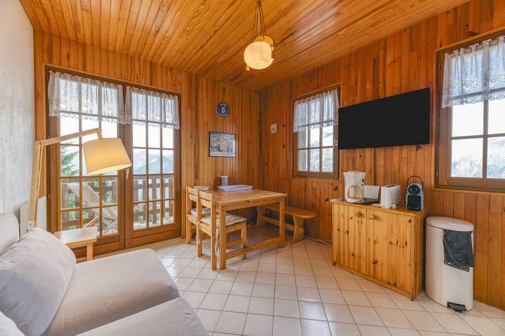 Appartement entier, Appartement 'Meije 4 Chaleureux' avec vue sur les montagnes, balcon et Wi-Fi in Villard-Reculas, Parc national des Écrins