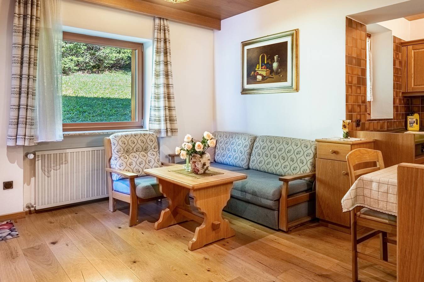 Appartement entier, Appartement 'Cesa Soramurat Appartamento 4' avec vue sur la montagne, jardin partagé et Wi-Fi in Canazei, Dolomiti Superski