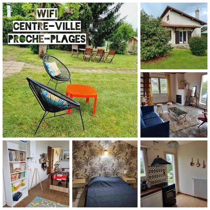 Ferienhaus für 8 Personen, mit Pool und Garten sowie Terrasse, mit Haustier - 1