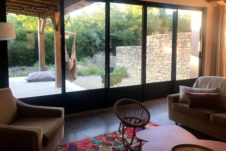 Gîte pour 4 personnes, avec jardin et terrasse