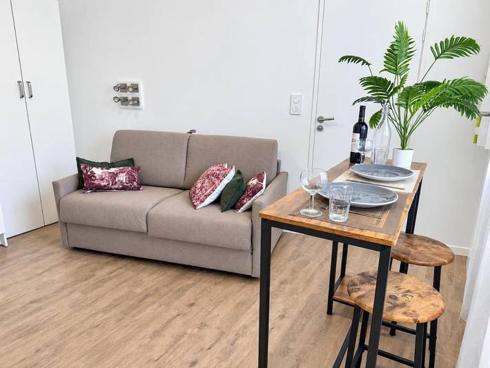 Appartement de vacances pour 2 personnes, avec Terrasse et Jardin