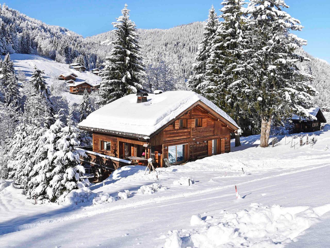 Chalet voor 14 personen met sauna in La Clusaz, Annecy en omgeving