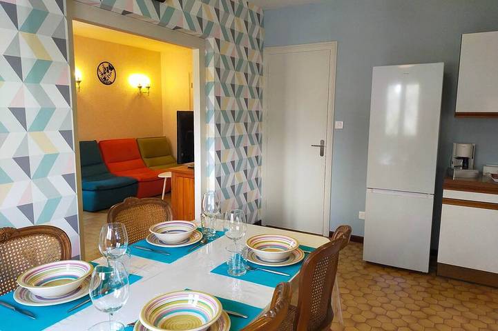 Maison de vacances pour 4 personnes, avec jardin