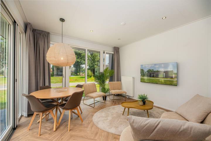 Vakantiepark voor 4 personen, met terras en balkon/terras in Sallandse Heuvelrug