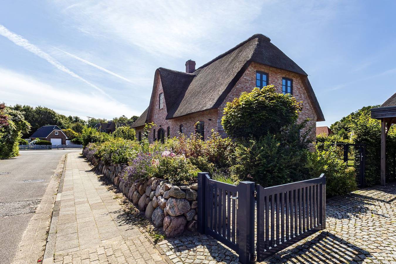 Reetdachhaus "Krabbenhuus"- Erleben Sie Luxus und Komfort für 8 Personen mit Sauna in St. Peter-Bad, St. Peter-Ording