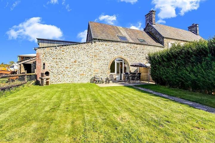 Maison de vacances pour 4 personnes, avec jardin et piscine, animaux acceptés dans Cotentin