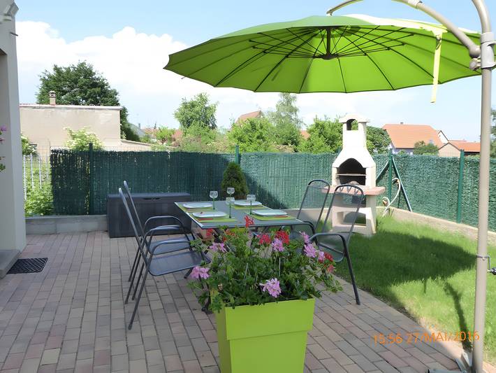 Gîte de charme avec terrasse privée, Wi-Fi et air conditionné à Kintzheim in Kintzheim, Région de Sélestat-Erstein